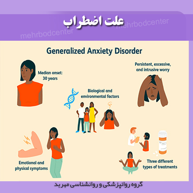 علت اضطراب بیماری